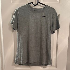 Nike Heather Gray Dri Fit shirt
